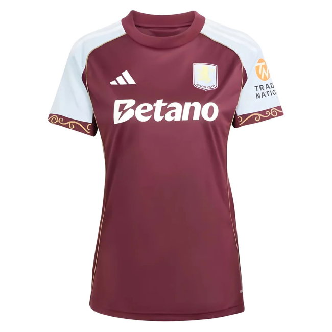 2025-2026 Aston Villa Home Shirt (Womens) (Rogers 27)-SoccerKits Hub | Buy Soccer Jerseys Online